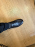 TOD'S官方2025秋冬新品男士皮革運動樂福鞋時尚休閑厚底鞋 黑色 42.5 曬單實拍圖