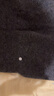 Navigare意大利小帆船女士全羊毛背心寬松休閑V領(lǐng)毛衣2334964501 灰 S  曬單實(shí)拍圖