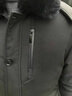 啄木鳥（TUCANO）爸爸冬裝外套加絨加厚棉服男冬季中老年人男裝保暖羽絨棉衣棉襖男 W988黑色【加絨加厚】 XL /180【建議125-140斤】 曬單實拍圖