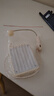 十度M200小蜜蜂擴(kuò)音器無線領(lǐng)夾擴(kuò)音器教師教學(xué)上課專用大功率導(dǎo)游講解器便攜式喊話器喇叭教師禮物 【奶油杏】無線頭戴版 曬單實(shí)拍圖