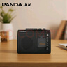 熊貓（panda）6501 磁帶播放機walkman隨身聽卡帶機錄音機單放老式播放器懷舊復(fù)古小型收音機收錄機唱機 曬單實拍圖