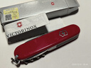 維氏（VICTORINOX）【微瑕慎拍】瑞士軍刀斯巴達人12項功能水果刀多功能刀折疊刀紅色 時(shí)尚紅1.3603 曬單實(shí)拍圖