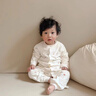 嬰兒連體衣寶寶純棉長(cháng)袖爬服兒童0-2歲連體衣嬰兒卡通哈衣 降落傘 59 曬單實(shí)拍圖