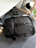 菲途男士雙肩包帆布背包男大容量時(shí)尚休閑旅行包多功能商務(wù)出差電腦包 黑色 長(cháng)28*高43*寬13cm 曬單實(shí)拍圖
