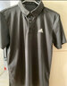 阿迪達斯 （adidas）POLO衫男 25夏季新款運動(dòng)服休閑衣服翻領(lǐng)短袖冰絲速干透氣t恤男 黑色/Polo領(lǐng)/長(cháng)袖 S 175 曬單實(shí)拍圖