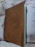 羊巴皮質(zhì)記事本A5高顏值筆記本本子軟面抄加厚辦公專(zhuān)用工作會(huì )議記錄本簡(jiǎn)約日記本加厚考研筆記本 A5復古棕/64張 曬單實(shí)拍圖