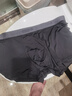 蕉內(nèi)銀皮301P男士內(nèi)褲四季款7A抗菌無痕平角短褲棉襠網(wǎng)眼冰絲透氣3件 曬單實(shí)拍圖