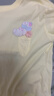戴維貝拉（DAVE＆BELLA）女童純棉t恤抗菌防螨兒童打底衫2025夏裝新款女寶寶上衣小童衣服 淺黃色【現貨】 120 cm（建議身高110-120cm） 曬單實(shí)拍圖