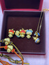 謝瑞麟（TSL）黃金轉(zhuǎn)運(yùn)珠SNOOPY聯(lián)名銅錢(qián)足金串珠配手繩X5336-X5337 X5336 曬單實(shí)拍圖