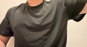 真維斯（Jeanswest）冰絲短袖T恤男夏季純色體恤衫寬松大碼運動(dòng)健身半袖男士速干上衣 曬單實(shí)拍圖