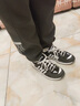 CHXH輕奢大牌板鞋男鞋夏季新款休閑鞋男士增高小白鞋男透氣運動鞋子男 白黑【布面】 -高端男鞋 41 曬單實拍圖