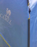 骆驼户外液压帐篷加厚3-4双人全自动野餐防雨露营装备 A1S3NA111 蓝色 实拍图