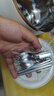 食品泡面碗宿舍學(xué)生帶蓋不銹鋼泡方便面可瀝水湯盆食堂打飯專(zhuān)用 17cm【奶白色】帶蓋泡面碗+餐具 曬單實(shí)拍圖