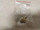 可得優(yōu)（KW-triO） 金屬護圈打孔機單孔皮帶打孔器打洞機裝訂圈可打孔30頁雞眼空心鉚釘鉗 金色護圈10顆 曬單實拍圖