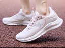特步致輕6.0跑鞋女鞋夏季減震運動(dòng)鞋透氣回彈競速馬拉松跑步鞋子女 淺灰【致輕Lite科技】 37 曬單實(shí)拍圖