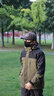 追行方高端沖鋒衣定制工作服刺繡LOGO羽絨服工裝印字兩件套加厚防寒外套 羽絨沖鋒衣#黑色 S 曬單實拍圖