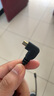 索尼a7m3 a7r2單反相機6000接監視器micro HDMI轉HDMI彈簧伸縮線(xiàn)彎頭拐角大小頭 微型HDMI彈簧伸縮 右彎 0.5米 曬單實(shí)拍圖