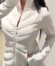 UR2025秋季新款女裝休閑簡(jiǎn)約絎縫收腰羽絨服外套UWM150038 曬單實(shí)拍圖