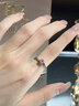 FR鉆石戒指女PT950鉑金結(jié)婚求婚真愛(ài)戒指一克拉婚戒七夕禮物 【甜蜜示愛(ài)】10分鉆IJ色/SI 曬單實(shí)拍圖