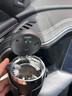 SMVP車(chē)載煙灰缸防飛灰帶蓋中控臺汽車(chē)用品創(chuàng  )意多功能車(chē)內高端自動(dòng)阻燃 可拆卸煙灰缸帶煙夾 曬單實(shí)拍圖