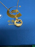 中國黃金（CHINA GOLD）愛心天鵝黃金項(xiàng)鏈女足金吊墜首飾七夕情人節(jié)禮物送女友老婆生日 天鵝之夢足金吊墜 贈(zèng)金色銀鏈 曬單實(shí)拍圖