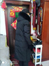 羅蒙冬天加厚長款過膝中老年羽絨服男士中年爸爸冬裝爺爺冬季外套男裝 過膝長款黑色【貂子毛領(lǐng)】 2XL-185【145-160斤】 曬單實拍圖