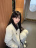 詩(shī)丹蕊2025冬季新款韓系寬松棉服女巨好看學(xué)生羽棉襖絨服貝殼棉衣外套潮 藍色 均碼 【可備注碼數】 曬單實(shí)拍圖