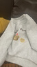 婧麒女童套裝秋裝2025新款寶寶衛(wèi)衣嬰兒褲子春秋季兒童衣服兩件套 小熊花邊衛(wèi)衣套裝 90 cm 曬單實(shí)拍圖