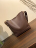 viney水桶包包女包牛皮斜挎包大容量腋下包生日新年禮物送女友老婆 【咖啡】高檔實(shí)用高端手提大包 通勤輕奢品牌時(shí)尚單肩包 曬單實(shí)拍圖