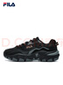 FILA 斐樂(lè )官方掠奪者跑步鞋春夏撞色男款休閑運動(dòng)鞋 黑/中灰-BM 41 曬單實(shí)拍圖