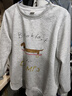 妙奕嘉衛衣女士外套春秋款秋季衣服女裝2025新款學(xué)生韓版寬松百搭慵懶風(fēng) 白灰色滑板小狗衛衣 L 【建議90-100斤】 曬單實(shí)拍圖