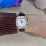 聚利時(shí)（Julius）手表女2025新款時(shí)尚簡(jiǎn)約學(xué)生情人節情侶對表石英表男表女表1450 女表/棕色-玫瑰金殼 曬單實(shí)拍圖
