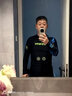 TOSWIM男士泳褲長袖泳衣沙灘沖浪溫泉套裝防尷尬游泳褲 幽藍(lán)海域XL 曬單實(shí)拍圖