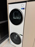 美的（Midea）洗烘套裝 10KG滾筒洗衣機(jī)+變頻熱泵烘干機(jī)【清風(fēng)明月2.0洗烘塔】MGH20A-W+AIR 純平全嵌 國(guó)家補(bǔ)貼 曬單實(shí)拍圖