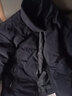 勁霸男裝鴨絨羽絨服男立領(lǐng)純色冬季保暖茄克羽絨服NRHG4002 深蘭 3XL 曬單實(shí)拍圖