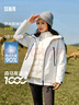 森馬（Semir）防護外套|羽絨服女三防防雨防風三合一2024冬兩件套109724113008 曬單實拍圖