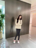 MARY JSTNI香港代購老爹鞋女白色2025新款厚底百搭休閑運動小白網(wǎng)面透氣女鞋 HK217【漸變粉 透氣網(wǎng)面】柔軟 38 曬單實拍圖