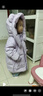 巴拉巴拉童裝兒童羽絨服中長(cháng)款女童連帽外套溫暖冬裝時(shí)髦洋氣A擺 中國紅60608 90 cm充絨量63g 曬單實(shí)拍圖