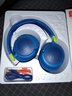 JBL JR460NC /JR470NC/JR320BT 兒童耳機主動(dòng)降噪無(wú)線(xiàn)藍牙頭戴式耳機沉浸式無(wú)線(xiàn)耳包學(xué)生英語(yǔ)網(wǎng)課聽(tīng)歌 JR460NC 藍色 曬單實(shí)拍圖