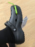 卡駱馳（crocs）經(jīng)典云朵Clog女沙灘洞洞鞋涼拖鞋206750 206750-001  36  曬單實(shí)拍圖