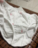 好孩子（gb）女孩內(nèi)褲 女童5A抗菌純棉三角內(nèi)褲A類(lèi) 寶寶底褲3條裝-本白 曬單實(shí)拍圖