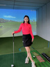 EUROPEAN TOUR歐巡賽高爾夫服裝女裝短裙25秋冬彈力保暖修身顯瘦A版運動(dòng)女裙 黑色 XS 曬單實(shí)拍圖