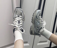 NEW BALANCE NB530官方老爹鞋男鞋女鞋情侶復古秋冬透氣百搭運動(dòng)休閑鞋 米白/金屬銀MR530KA 建議拍小半碼 42.5 (腳長(cháng)27cm尺碼詳詢(xún)客服) 曬單實(shí)拍圖