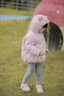 巴拉巴拉童裝兒童羽絨服冬裝男女童保暖外套寶寶上衣舒適戶(hù)外潮款 夢(mèng)幻粉60338-白鴨絨 110 充絨量44g 曬單實(shí)拍圖