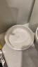 貝瑟斯 陶瓷碗蒸飯碗 蒸菜碗陶瓷蒸蛋碗帶蓋碗家用湯碗純白瓷碗6.5英寸 曬單實(shí)拍圖