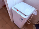 美的（Midea）迷你洗衣機 MB30V21EPLUS 3KG嬰兒小型兒童內(nèi)衣洗衣機 全自動波輪 省電 健康除螨宿舍 以舊換新 曬單實拍圖