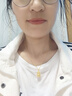 金小貅足金999葫蘆項鏈女黃金福祿吊墜5d黃金掛件時(shí)尚送禮媽媽閨蜜禮物 0.8g.大號葫蘆吊墜-配合金鏈 曬單實(shí)拍圖