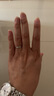 周生生鉑金戒指單只Pt950 求婚白金戒情侶可作對戒32116R 定價(jià)13圈 曬單實(shí)拍圖