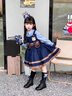 G.DUCKKIDS兒童兔子警官衣服女童瘋狂朱迪cos連衣裙動(dòng)物城洛麗塔女孩公主裙 朱迪長(cháng)袖連衣裙 100 (建議身高90cm 3-4歲)cm 曬單實(shí)拍圖