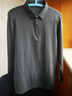 皮爾卡丹（pierre cardin）長(cháng)袖t恤男翻領(lǐng)羊毛打底衫中老年裝上衣爸爸春秋季商務(wù)休閑polo衫 曬單實(shí)拍圖